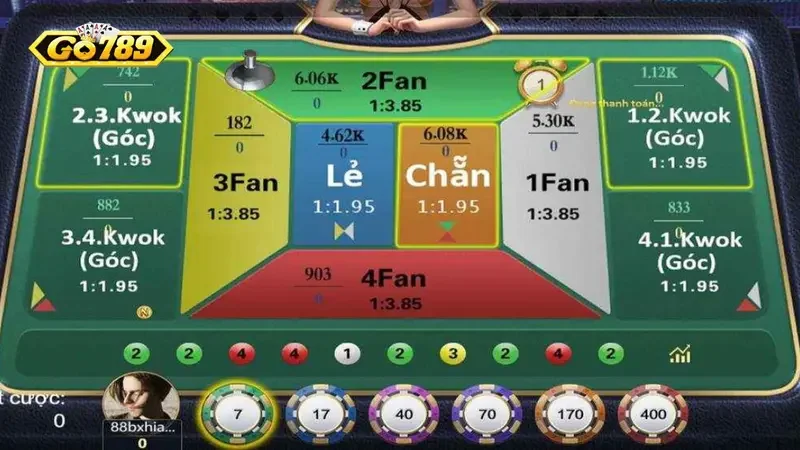 bài fantan Go 789 Luật chơi game bài fantan Go 789 cụ thể