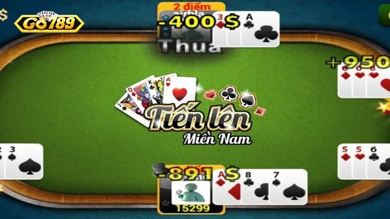 Minh họa kỹ năng ghi nhớ quân heo quân Át và những lá đã đánh trong Tiến lên đếm lá